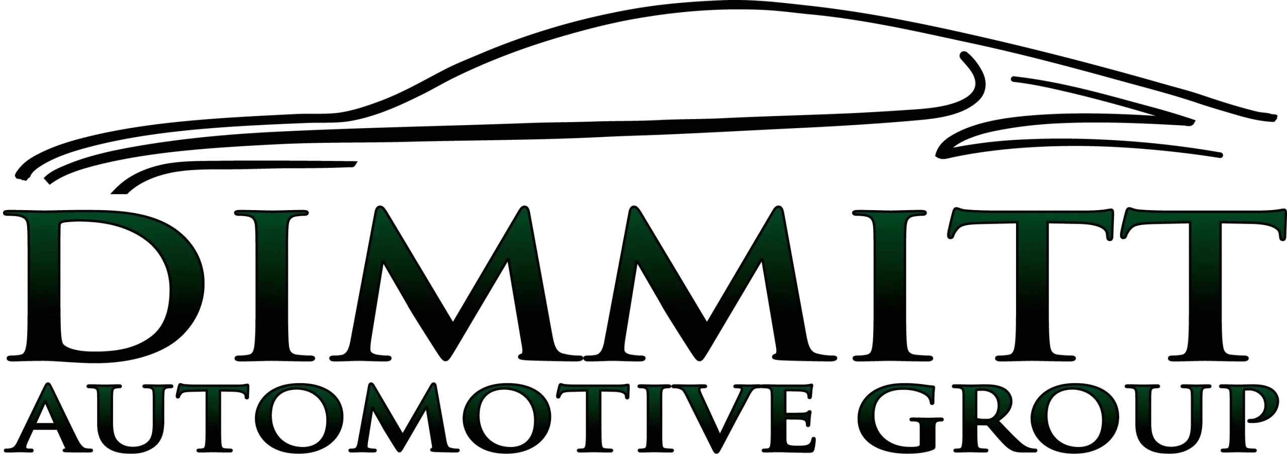 Dimmitt_automotive_group_logo Logo for Dimmitt Automotive Group featuring a stylized car outline above the name. “DIMMITT” is in large green letters, with “AUTOMOTIVE GROUP” beneath in black, highlighting quality service much like expert concrete driveway repair.